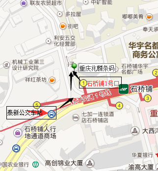 渝州路27號路線圖